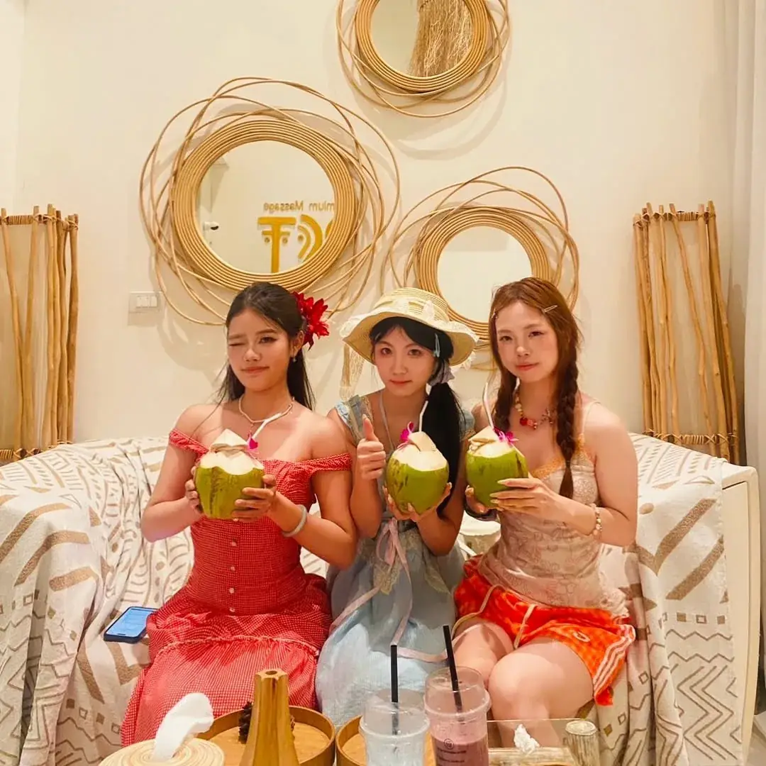 Happy guest at R8ST Massage and Spa