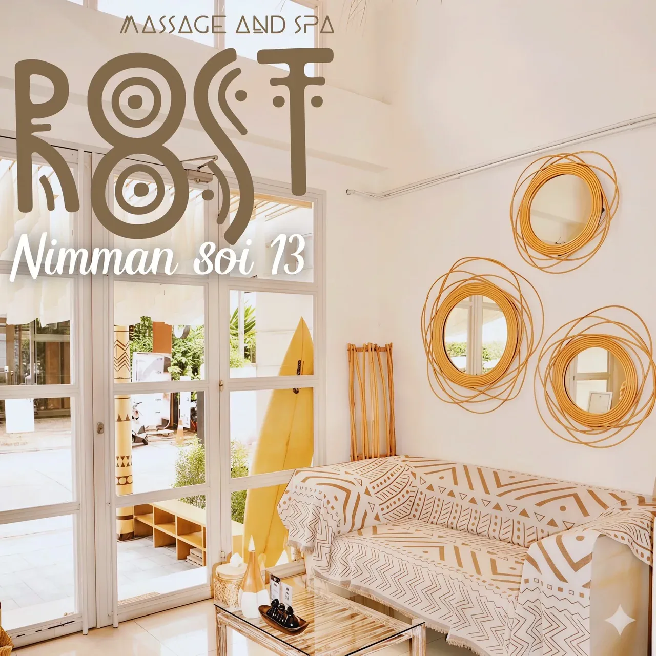 Reception lounge at R8ST